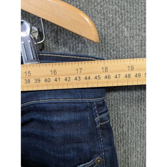 7 For All Mankind Jeans Mens 36x34.5 Standard Button Fly Luxe Performance Dark - Picture 5 of 13